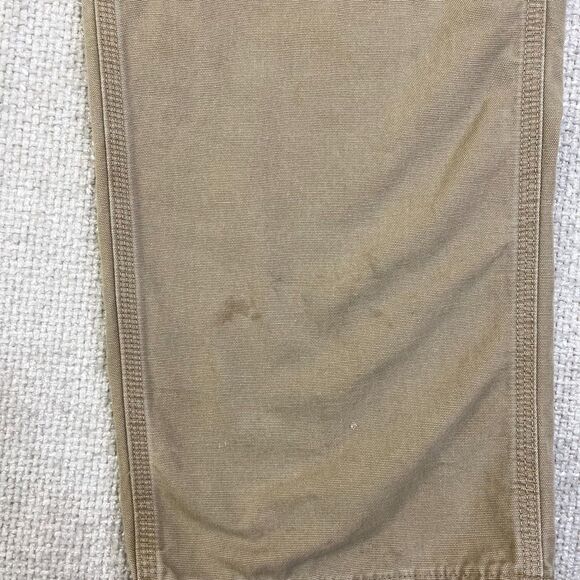 Carhartt FR Pants Men's 36x30 (Fits 35x29) Beige Cargo Flame Resistant FRB240 - Picture 13 of 14
